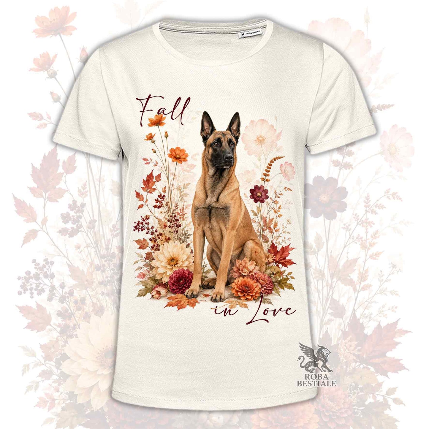 T-Shirt PASTORE BELGA MALINOIS - Collezione Fall...in Love