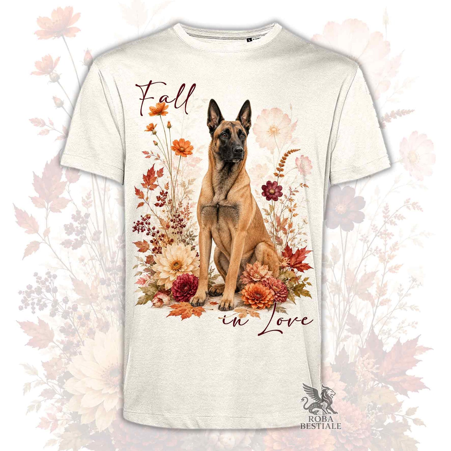 T-Shirt PASTORE BELGA MALINOIS - Collezione Fall...in Love