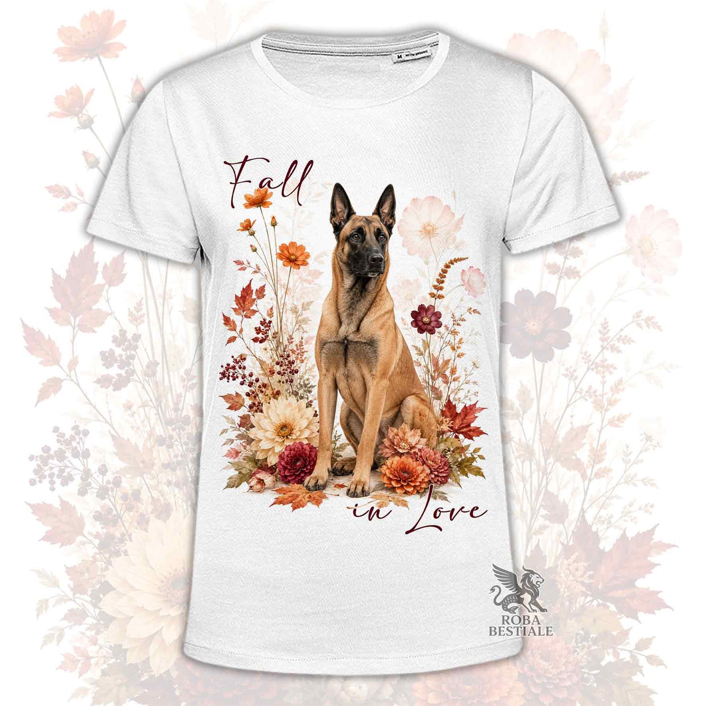 T-Shirt PASTORE BELGA MALINOIS - Collezione Fall...in Love