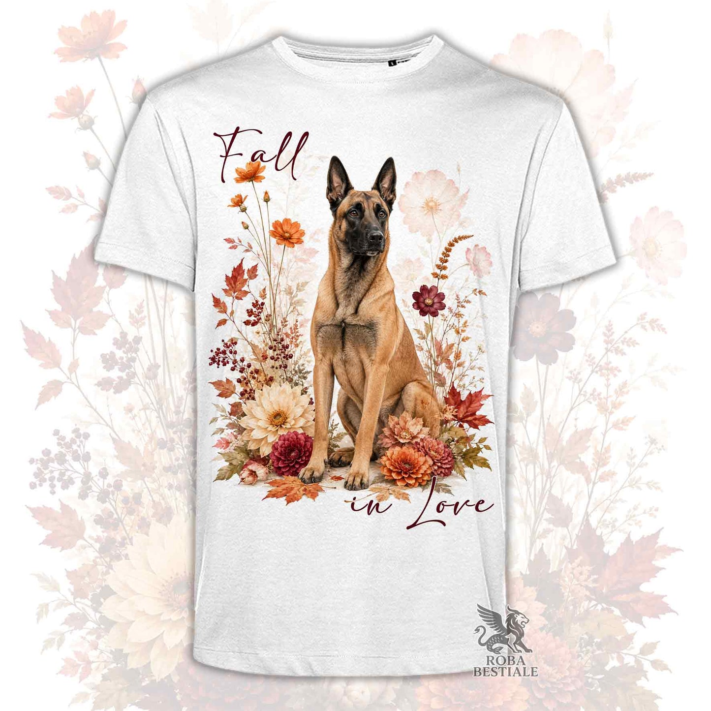 T-Shirt PASTORE BELGA MALINOIS - Collezione Fall...in Love
