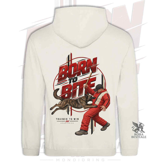 Felpa PASTORE OLANDESE a Pelo Corto - Cappuccio e Tasconi - Collezione Born To Bite