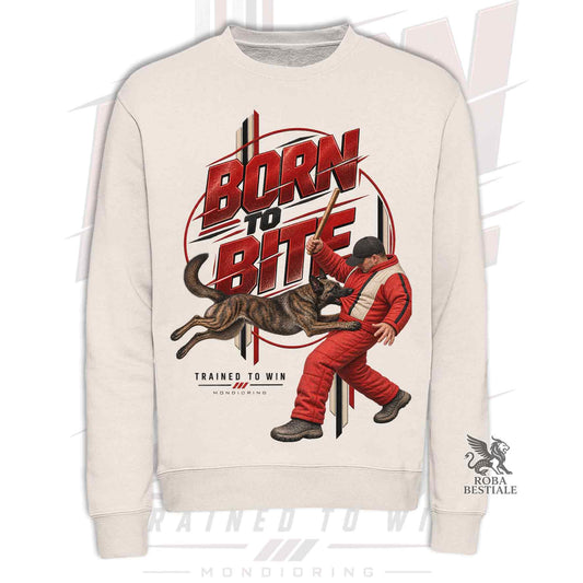 Felpa PASTORE OLANDESE a Pelo Corto - Girocollo - Collezione Born To Bite