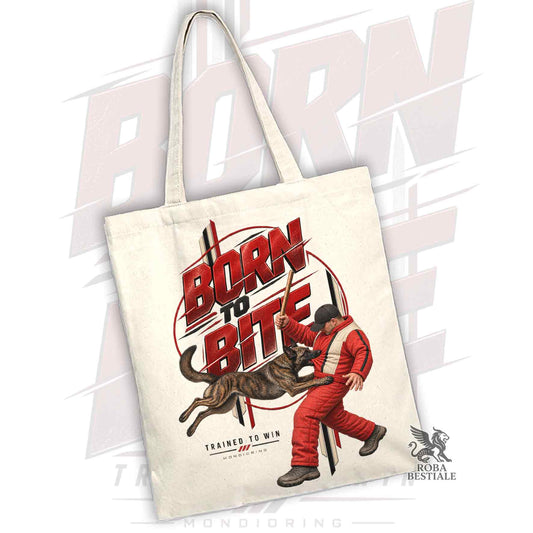Tote Bag PASTORE OLANDESE a Pelo Corto - Collezione Born To Bite