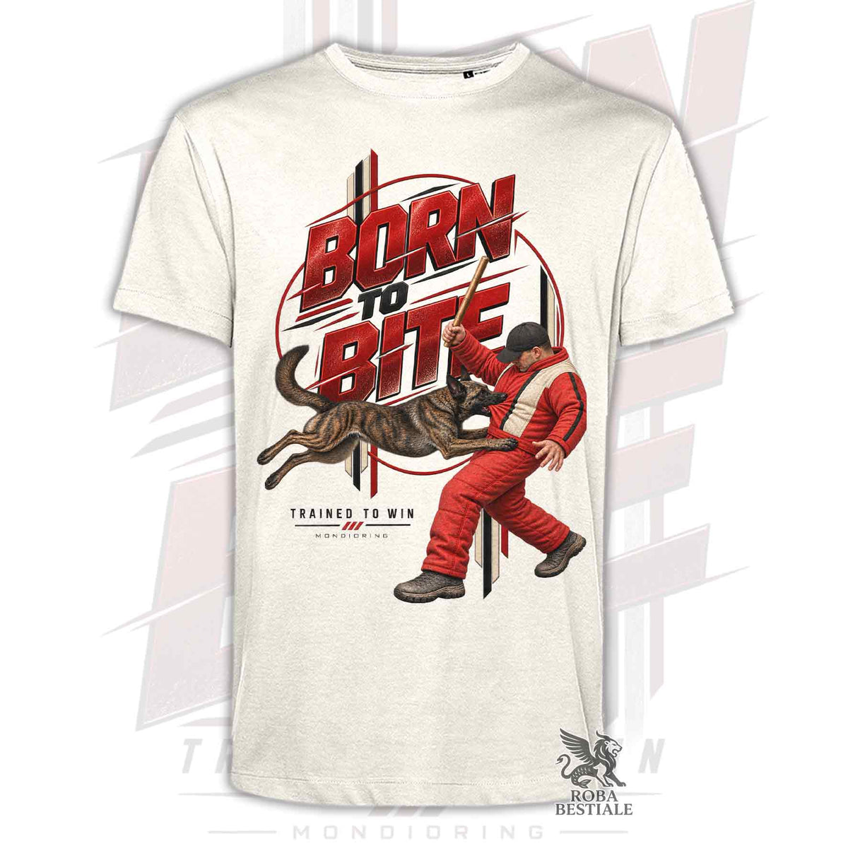 T-Shirt PASTORE OLANDESE a Pelo Corto - Collezione Born To Bite - Mondioring