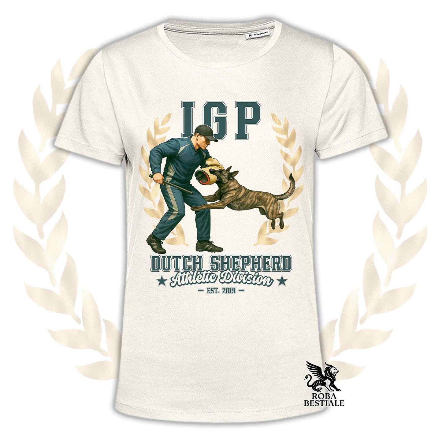 T-Shirt PASTORE OLANDESE a Pelo Corto - Collezione IGP Attack