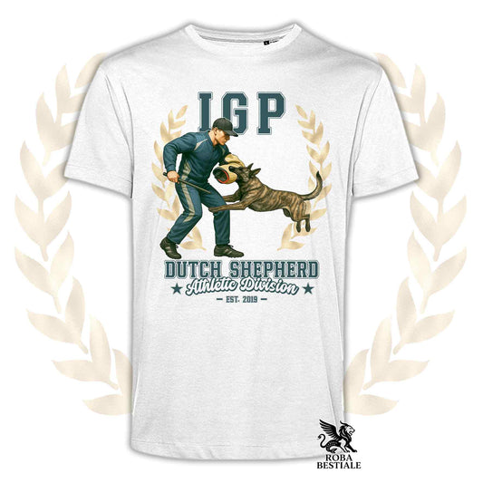 IGP ATTACK T-Shirt - DUTCH SHEPHERD Short Hair - Men or Women - from XS to 5XL