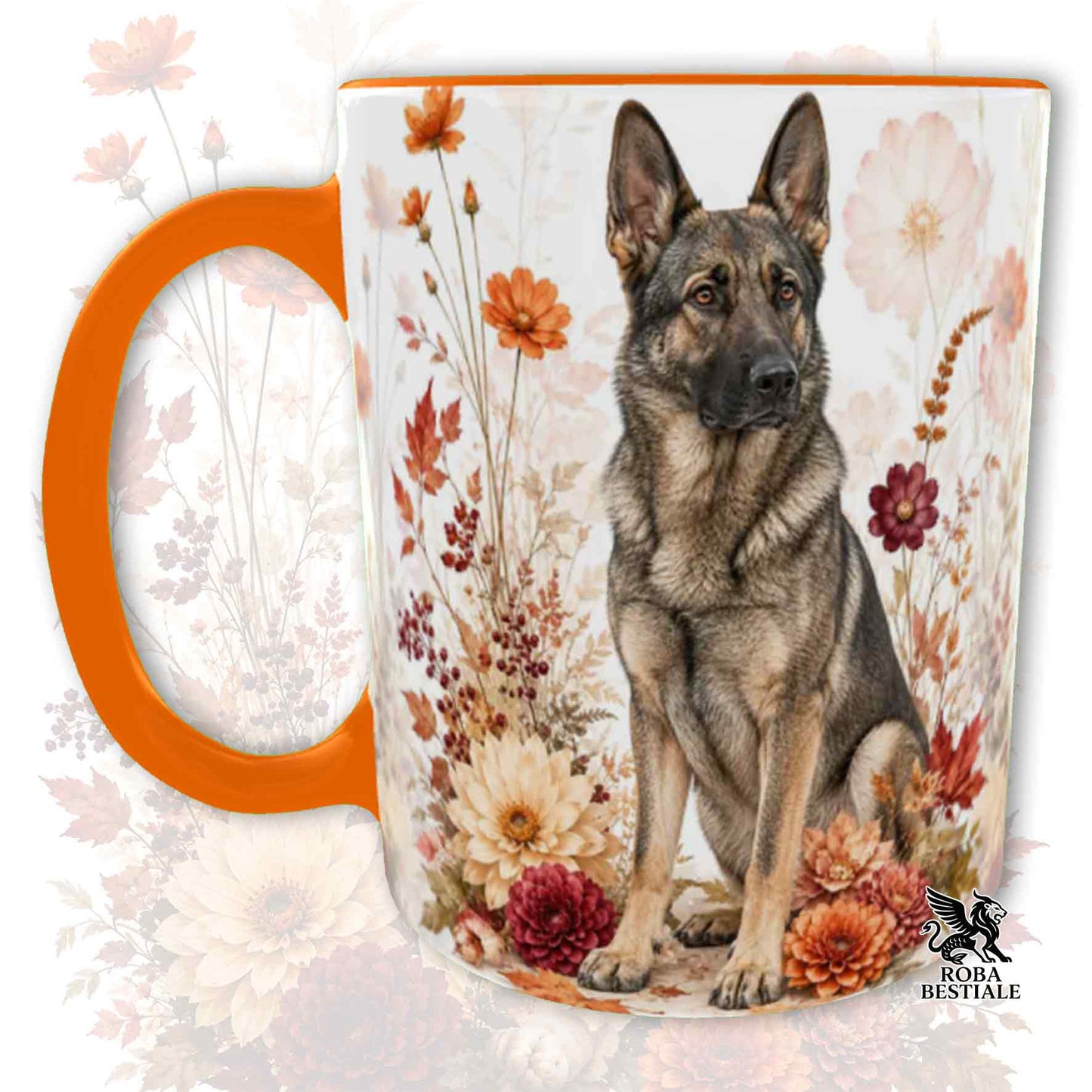 Tazza PASTORE TEDESCO da Lavoro "Grigione" - Collezione Fall...in Love