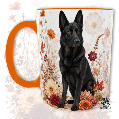 Tazza PASTORE TEDESCO a Pelo Corto Nero - Collezione Fall...in Love