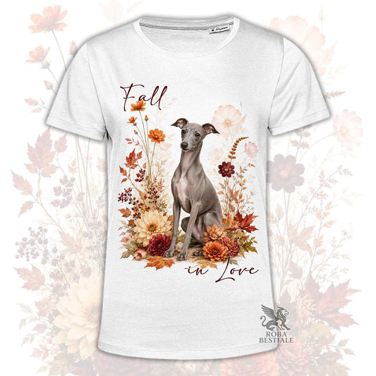 T-Shirt PICCOLO LEVRIERO ITALIANO Grigio - Collezione Fall...in Love