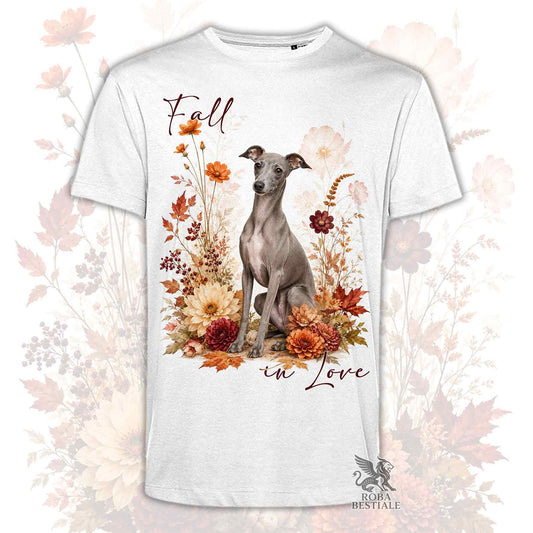 T-Shirt PICCOLO LEVRIERO ITALIANO Grigio - Collezione Fall...in Love