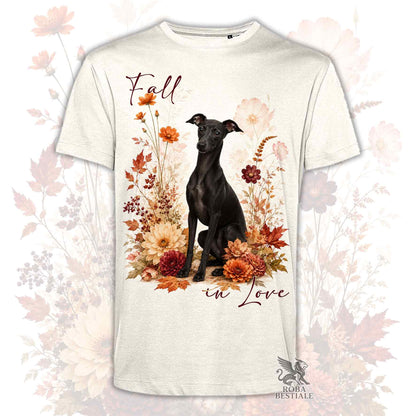 T-Shirt PICCOLO LEVRIERO ITALIANO Nero - Collezione Fall...in Love