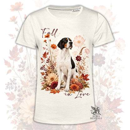 T-Shirt POINTER INGLESE Tricolore - Collezione Fall...in Love