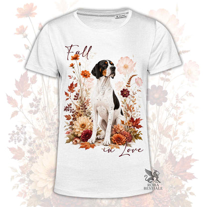 T-Shirt POINTER INGLESE Tricolore - Collezione Fall...in Love