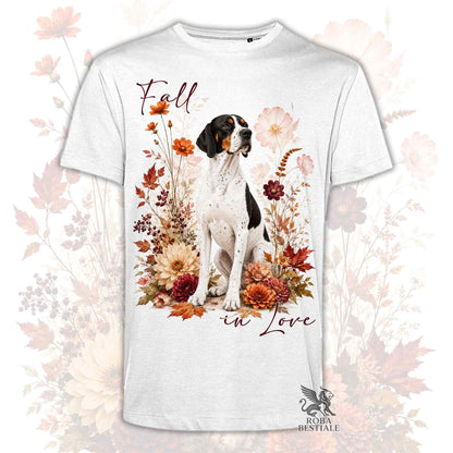T-Shirt POINTER INGLESE Tricolore - Collezione Fall...in Love