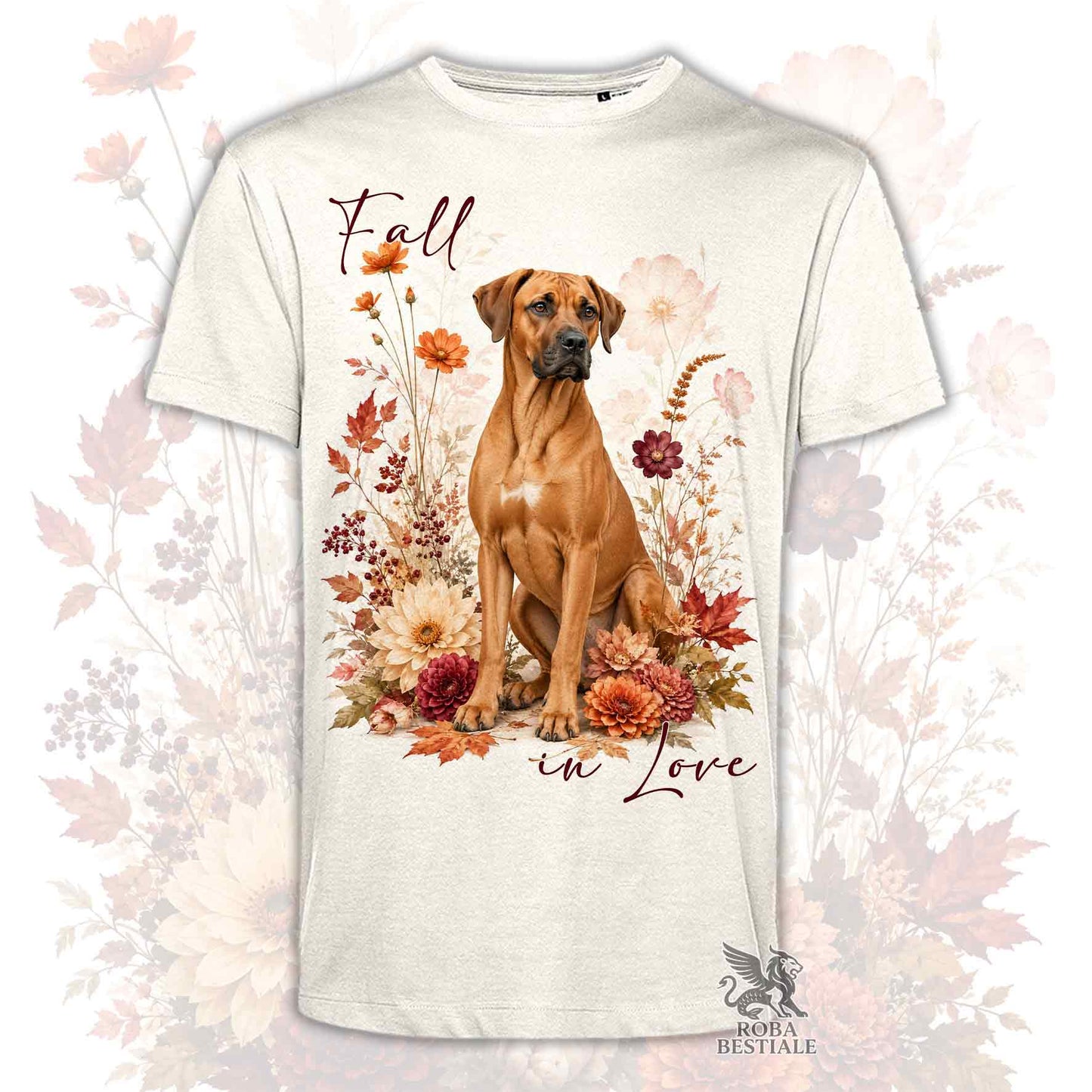 T-Shirt RHODESIAN RIDGEBACK - Collezione Fall...in Love