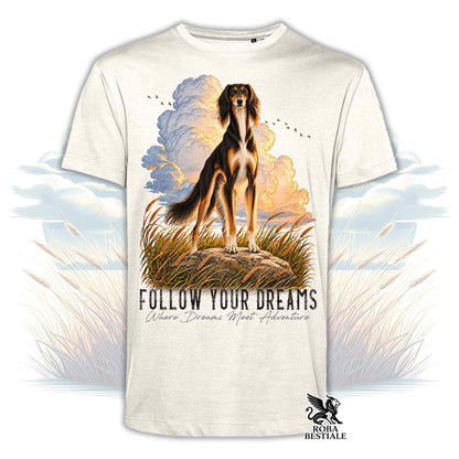 T-Shirt SALUKI Tricolore - Collezione Dream