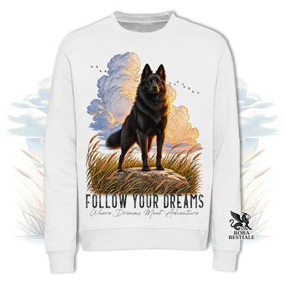 Felpa SCHIPPERKE - Girocollo - Collezione Dream