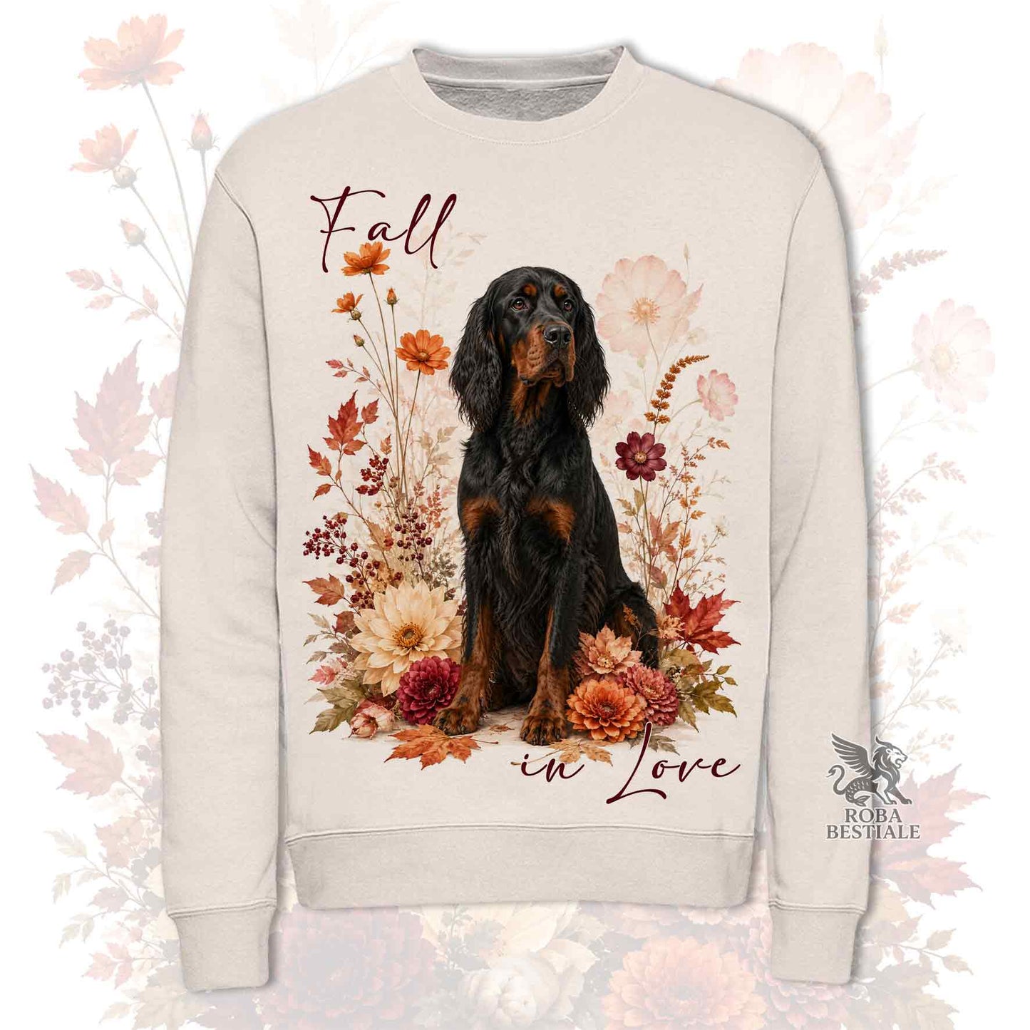 Felpa SETTER GORDON - Girocollo - Collezione Fall...in Love