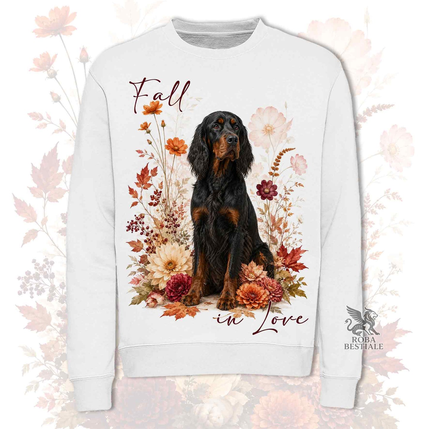 Felpa SETTER GORDON - Girocollo - Collezione Fall...in Love