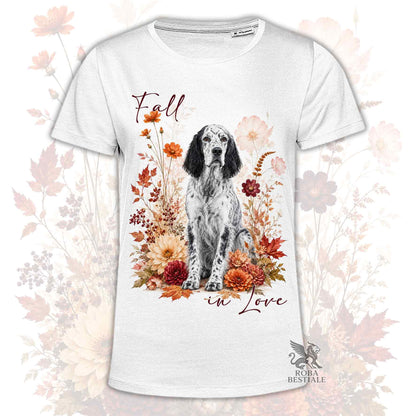 T-Shirt SETTER INGLESE Blue Belton - Collezione Fall...in Love