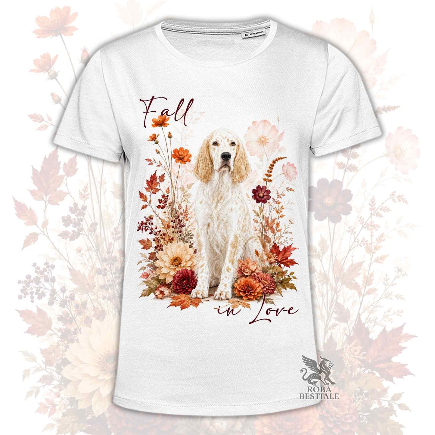 T-Shirt SETTER INGLESE Lemon Belton - Collezione Fall...in Love