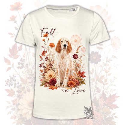 T-Shirt SETTER INGLESE Orange Belton - Collezione Fall...in Love