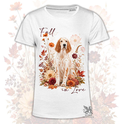 T-Shirt SETTER INGLESE Orange Belton - Collezione Fall...in Love
