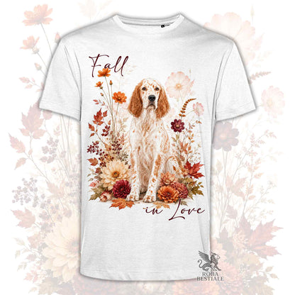 T-Shirt SETTER INGLESE Orange Belton - Collezione Fall...in Love