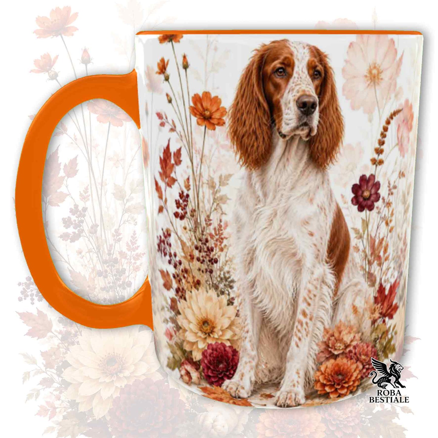 Tazza SETTER IRLANDESE Rosso e Bianco - Collezione Fall...in Love