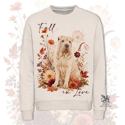 Felpa SHAR PEI Crema - Girocollo - Collezione Fall...in Love