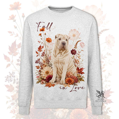 Felpa SHAR PEI Crema - Girocollo - Collezione Fall...in Love