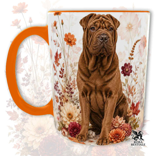 Tazza SHAR PEI Marrone - Collezione Fall...in Love