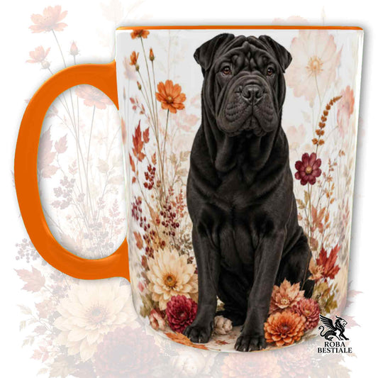 Tazza SHAR PEI Nero - Collezione Fall...in Love
