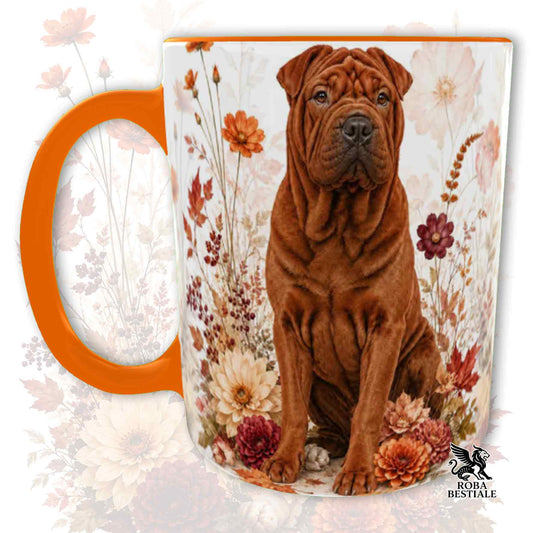 Tazza SHAR PEI Rosso - Collezione Fall...in Love