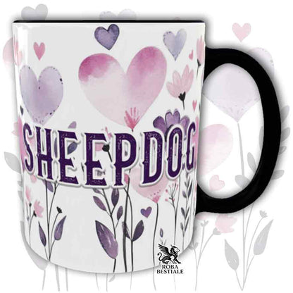 Tasse BERGER ANGLAIS - Collection Candy - Rose ou Noir