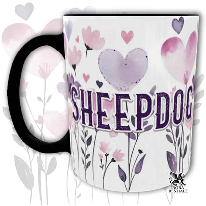 Tasse BERGER ANGLAIS - Collection Candy - Rose ou Noir