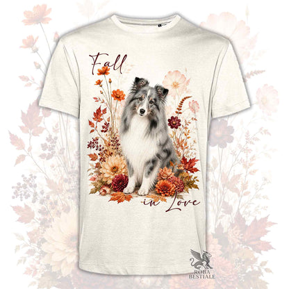 T-Shirt SHETLAND SHEEPDOG Blue Merle - Collezione Fall...in Love