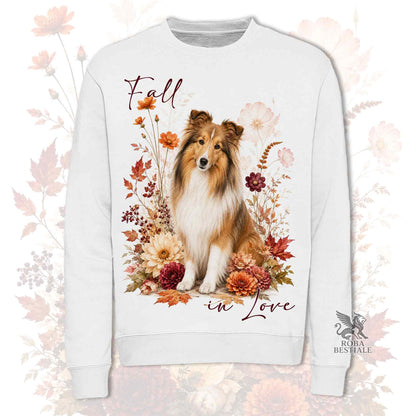 Felpa SHETLAND SHEEPDOG Fulvo Zibellino - Girocollo - Collezione Fall...in Love