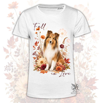T-Shirt SHETLAND SHEEPDOG Fulvo Zibellino - Collezione Fall...in Love