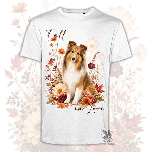 T-Shirt SHETLAND SHEEPDOG Fulvo Zibellino - Collezione Fall...in Love