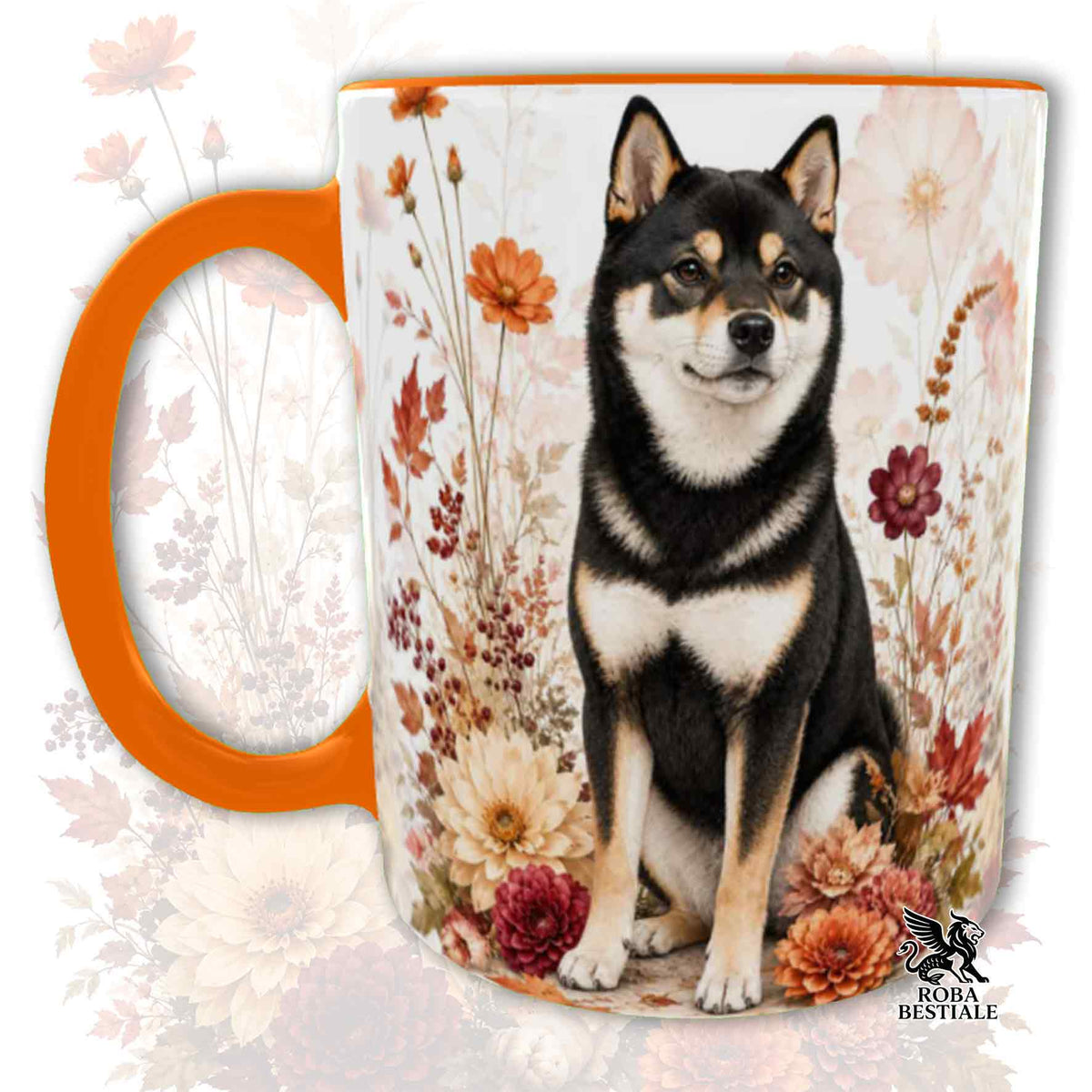 Tazza SHIBA INU Nero Focato - Collezione Fall...in Love