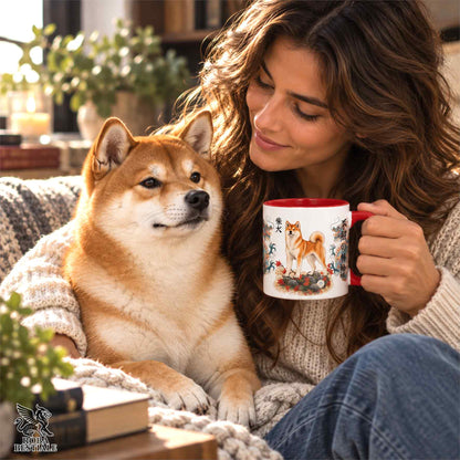 Tazza SHIBA INU Rosso - Collezione Dragon