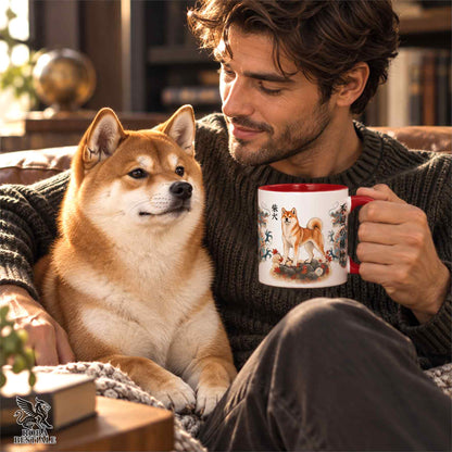 Tazza SHIBA INU Rosso - Collezione Dragon