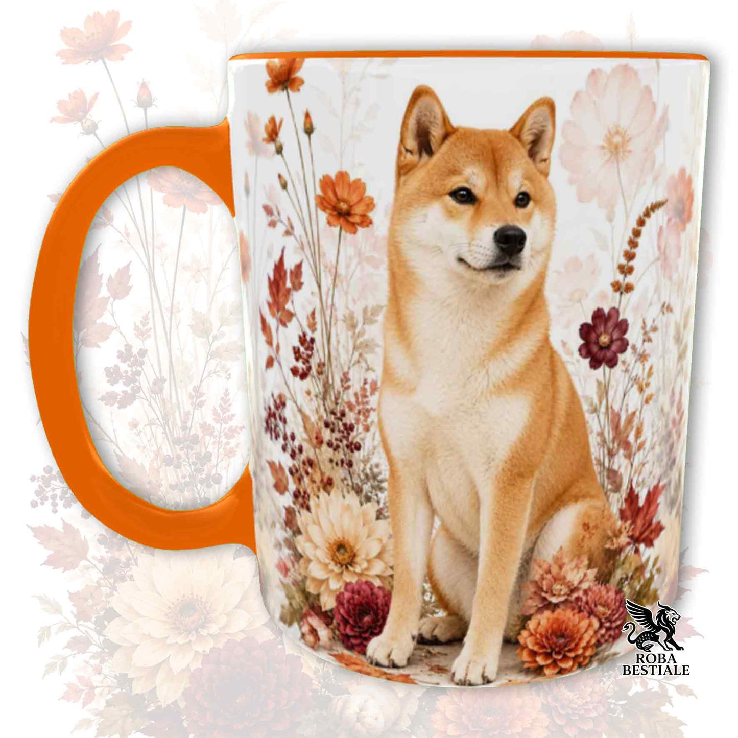 Tazza SHIBA INU Rosso - Collezione Fall...in Love