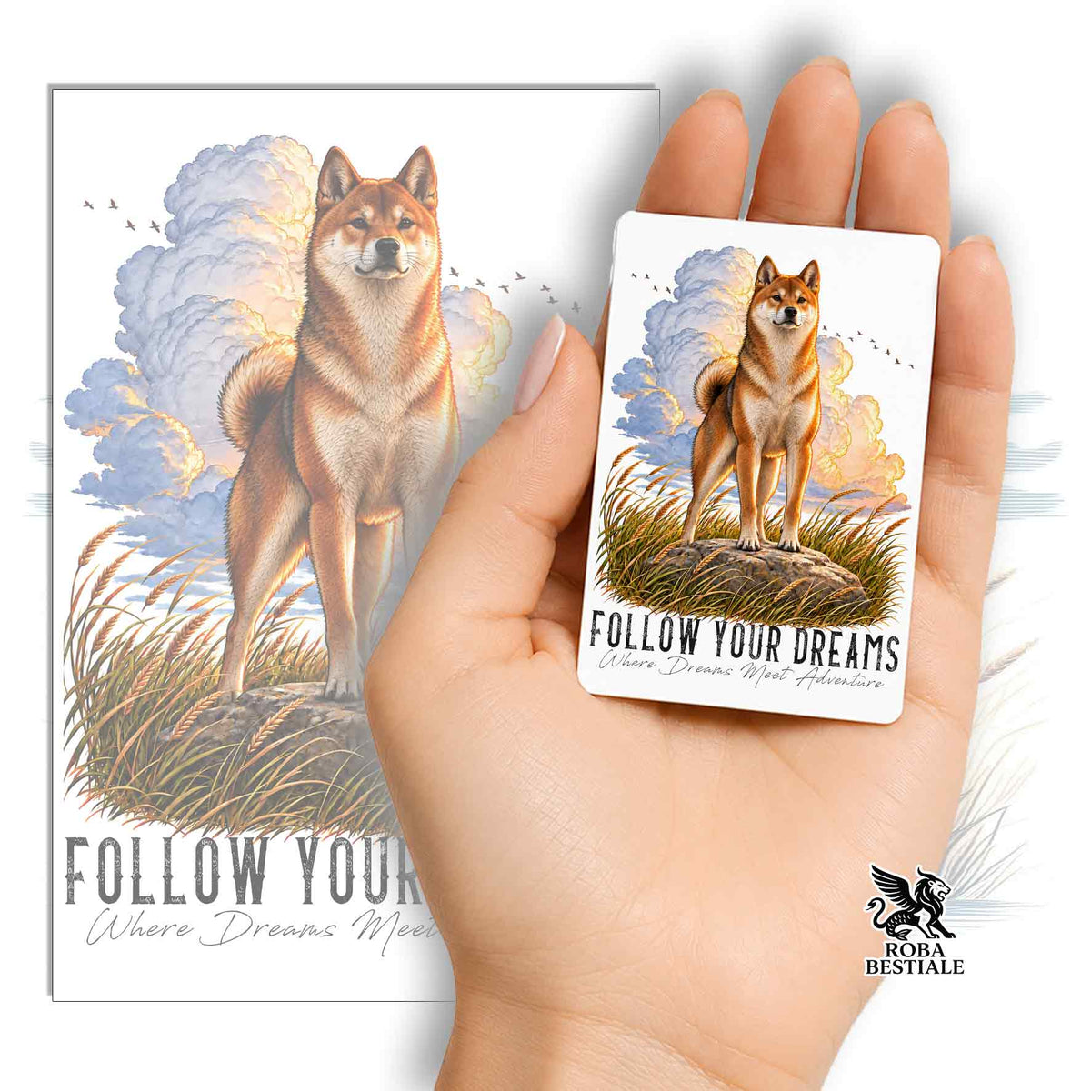 Calamita SHIBA INU Sesamo - Collezione Dream