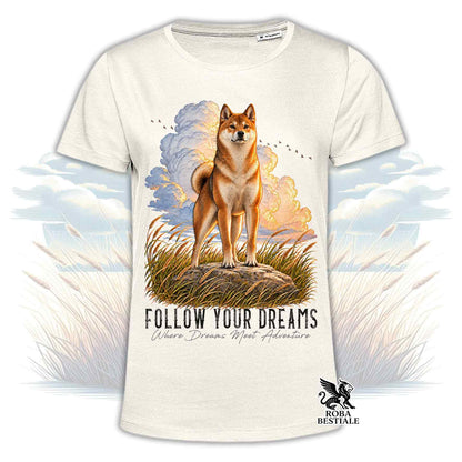 T-Shirt SHIBA INU Sesamo - Collezione Dream