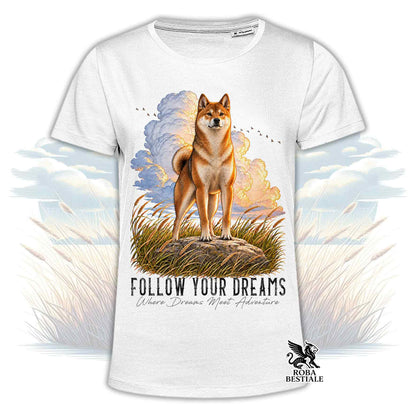 T-Shirt SHIBA INU Sesamo - Collezione Dream