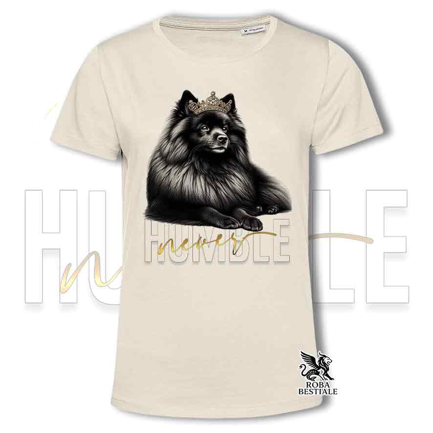 T-shirt SPITZ TEDESCO Nero - Collezione Never Humble