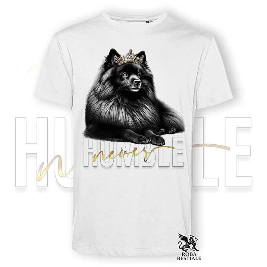 T-shirt SPITZ TEDESCO Nero - Collezione Never Humble