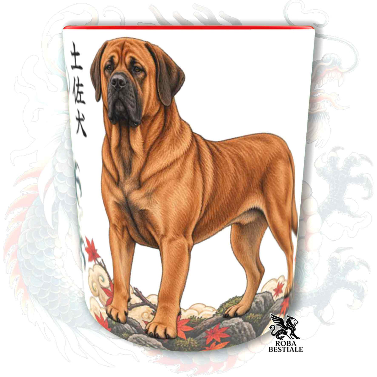 Tazza TOSA INU Fulvo - Collezione Dragon